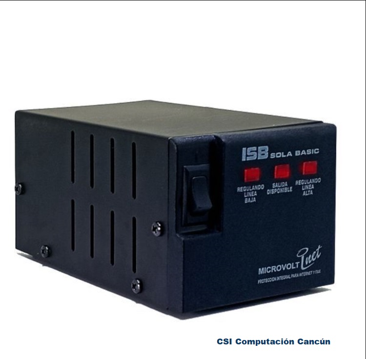 Regulador electrónico MICROVOLT INET 1200VA 1200W