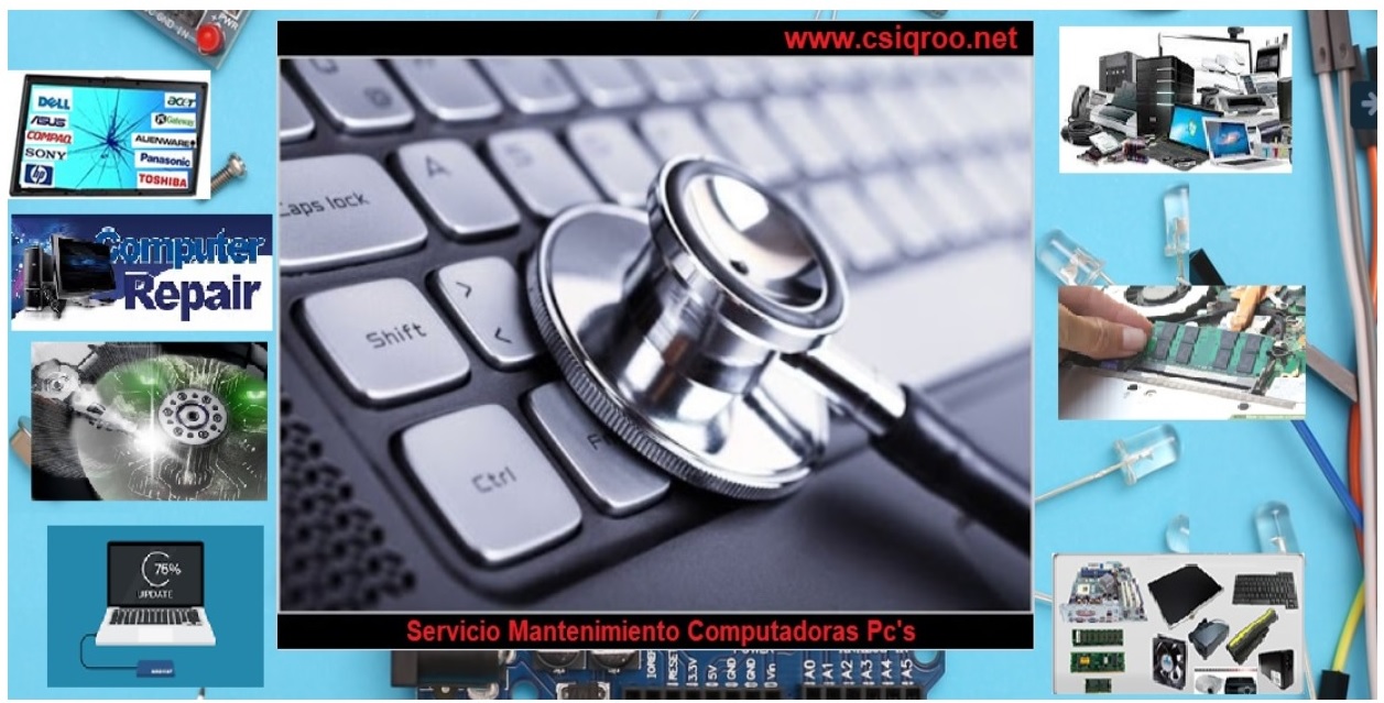 Mantenimiento de computadoras, laptops e impresoras en Cancún